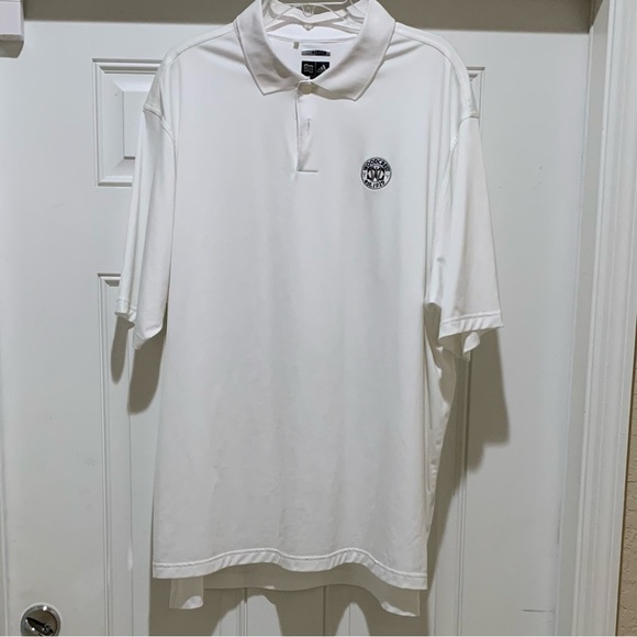 ADIDAS CLIMALITE PERFORMANCE POLO GOLF WHITE XXL - Picture 3 of 11